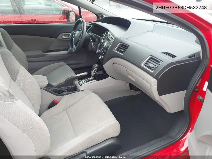 2HGFG3B53DH532748 2013 Honda Civic Lx