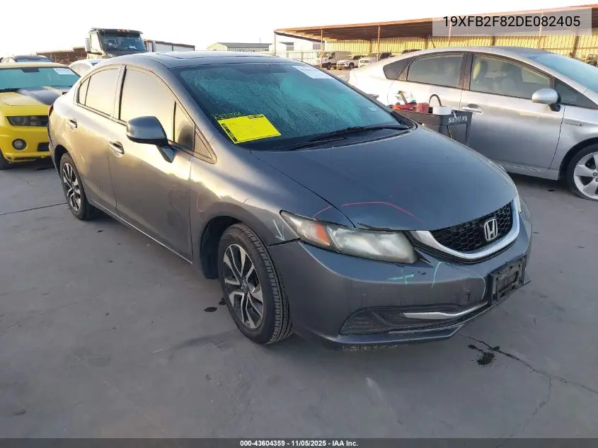 19XFB2F82DE082405 2013 Honda Civic Ex