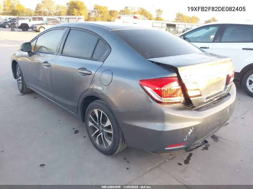 19XFB2F82DE082405 2013 Honda Civic Ex