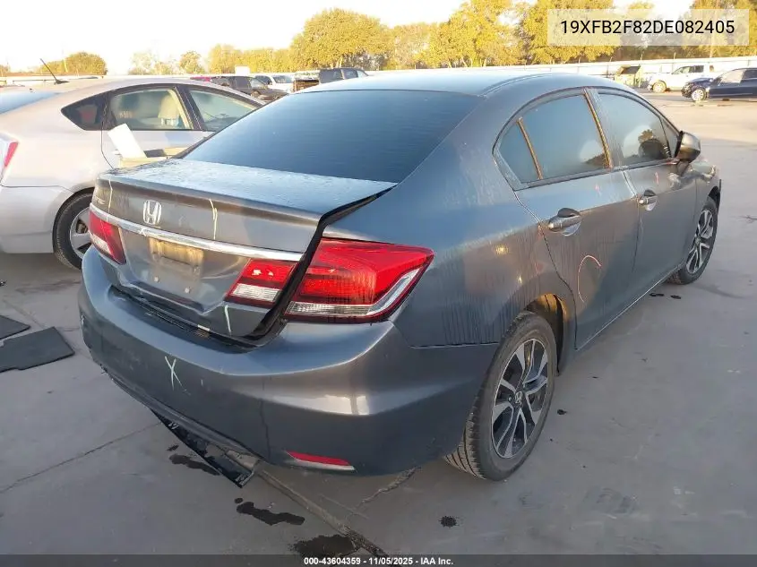 19XFB2F82DE082405 2013 Honda Civic Ex