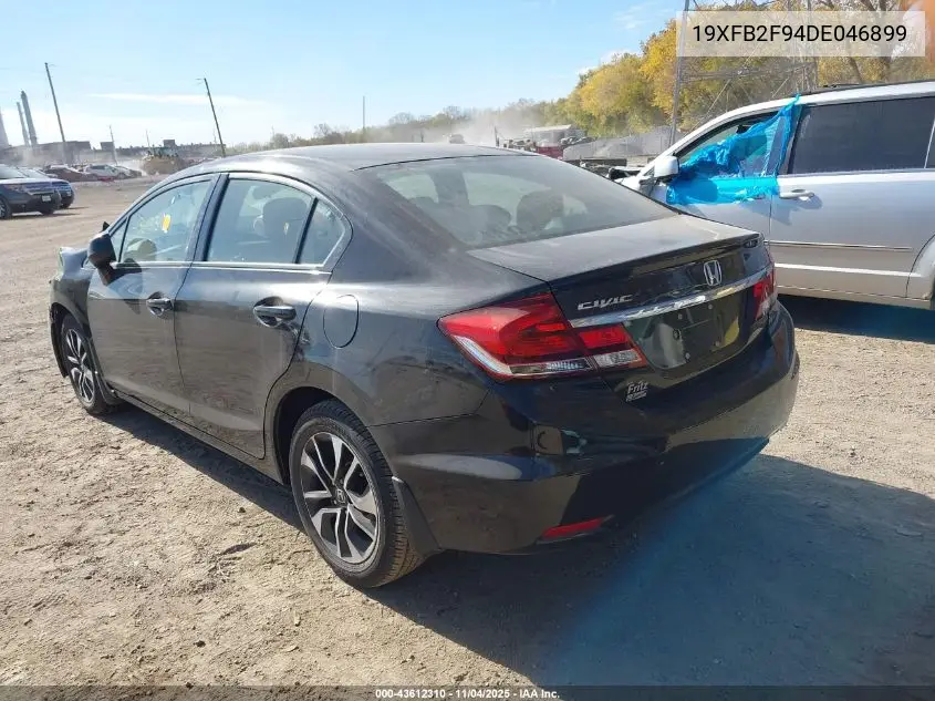 19XFB2F94DE046899 2013 Honda Civic Ex-L