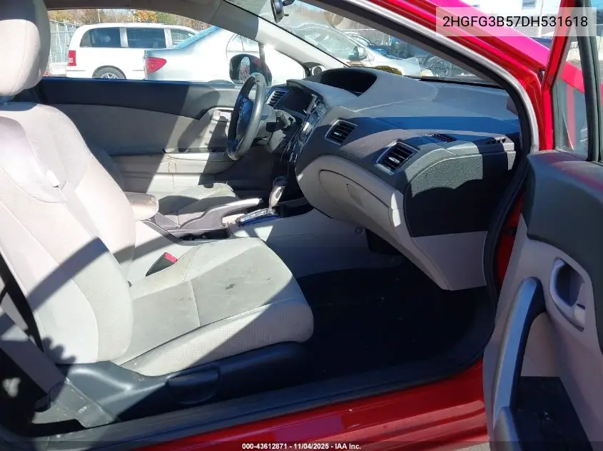 2HGFG3B57DH531618 2013 Honda Civic Lx