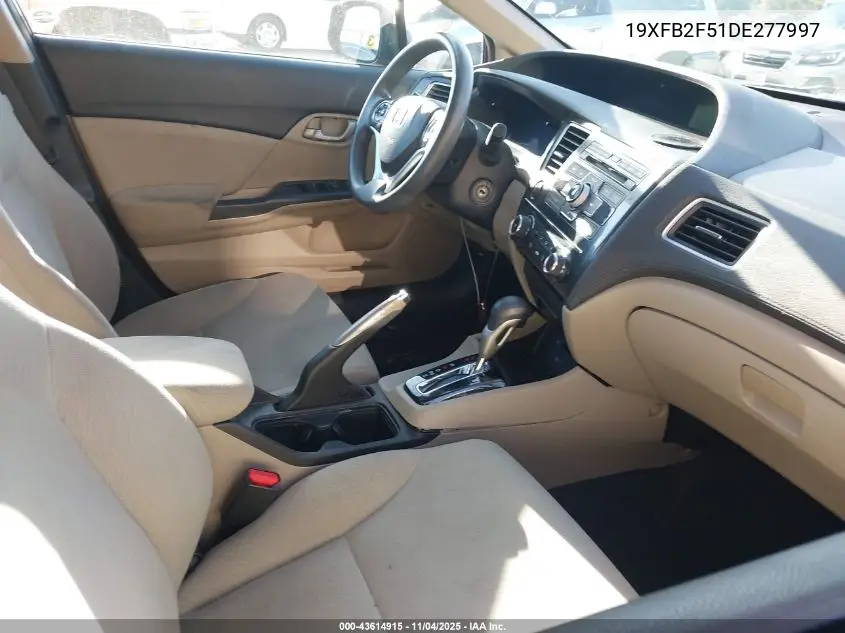 19XFB2F51DE277997 2013 Honda Civic Lx