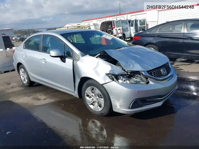 2HGFB2F56DH544248 2013 Honda Civic Lx