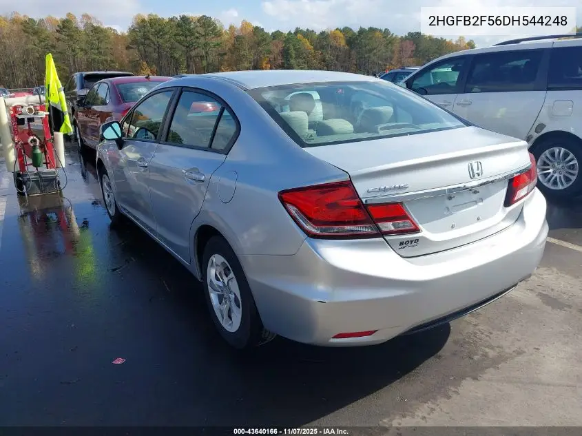 2HGFB2F56DH544248 2013 Honda Civic Lx