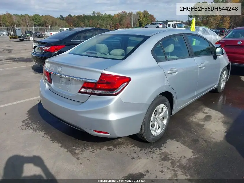 2HGFB2F56DH544248 2013 Honda Civic Lx