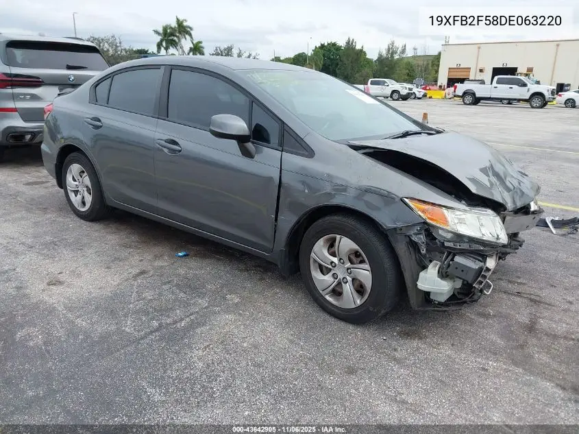 19XFB2F58DE063220 2013 Honda Civic Lx