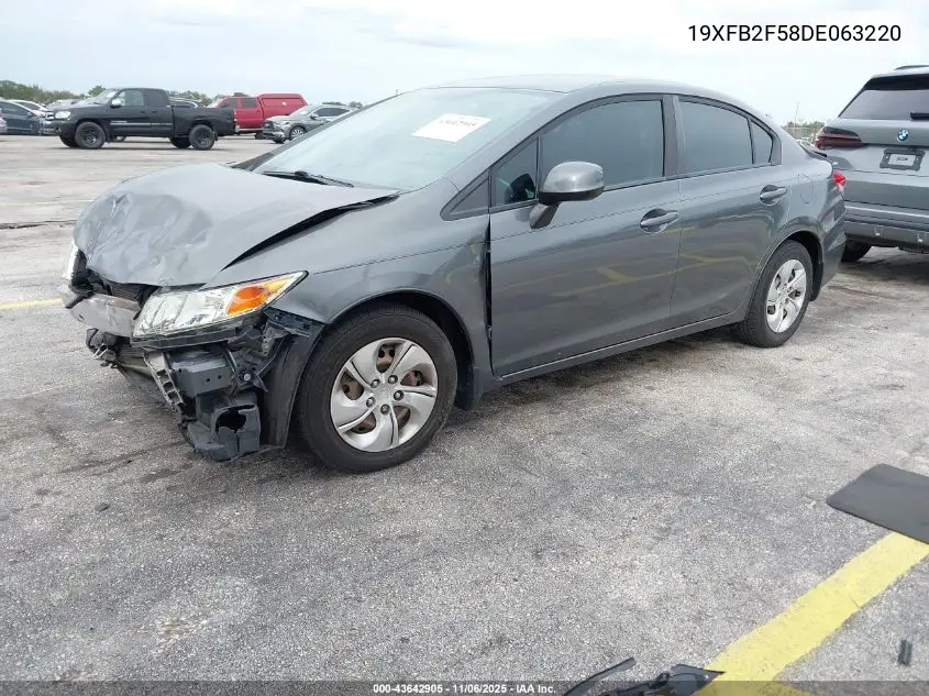 19XFB2F58DE063220 2013 Honda Civic Lx