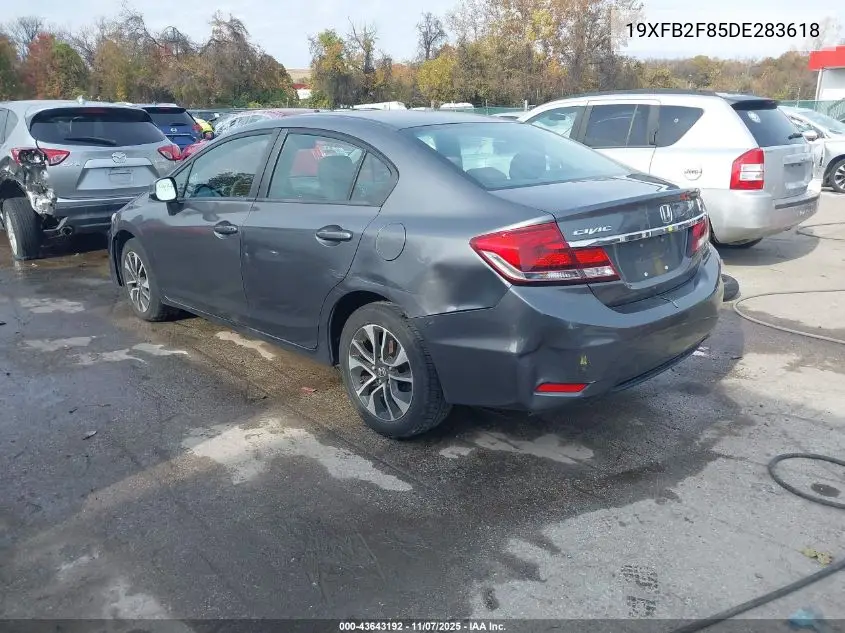 19XFB2F85DE283618 2013 Honda Civic Ex