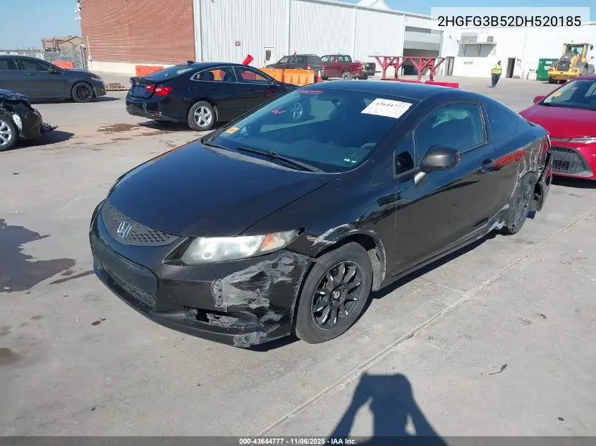 2HGFG3B52DH520185 2013 Honda Civic Lx