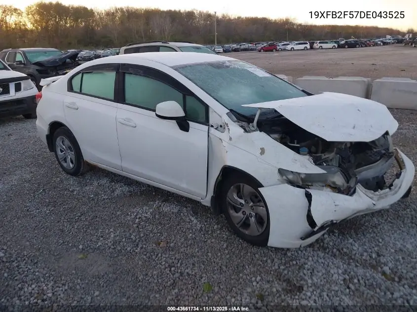 19XFB2F57DE043525 2013 Honda Civic Lx