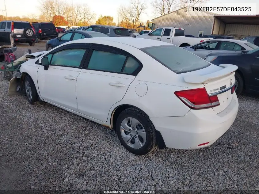 19XFB2F57DE043525 2013 Honda Civic Lx
