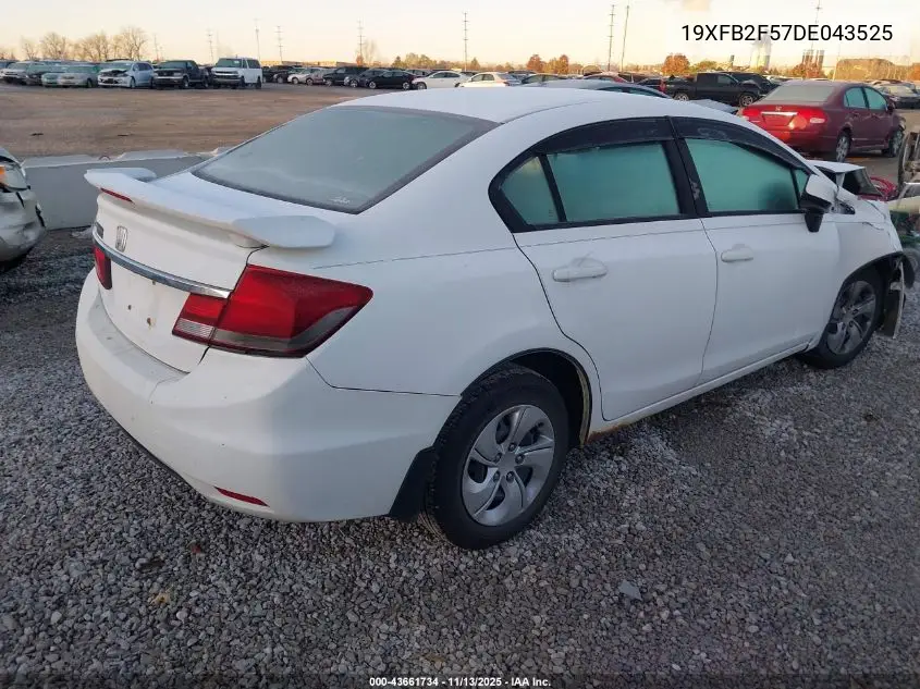 19XFB2F57DE043525 2013 Honda Civic Lx