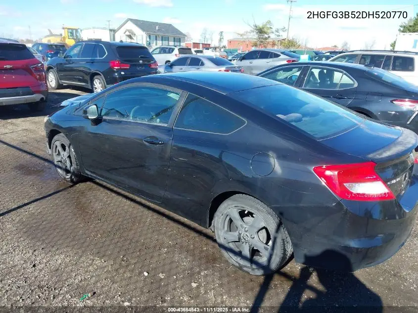 2HGFG3B52DH520770 2013 Honda Civic Lx