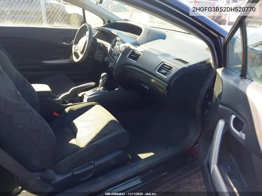 2HGFG3B52DH520770 2013 Honda Civic Lx