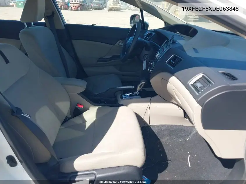 19XFB2F5XDE063848 2013 Honda Civic Lx