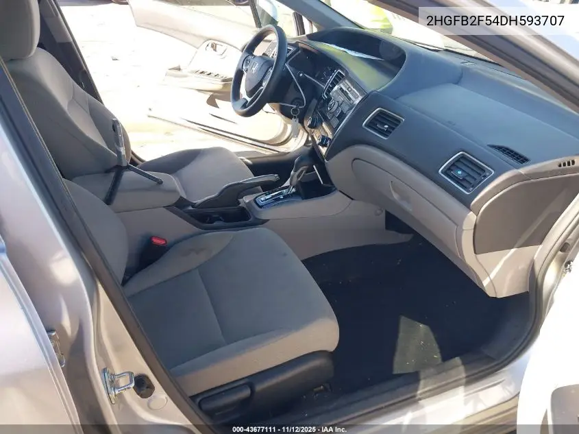 2HGFB2F54DH593707 2013 Honda Civic Lx
