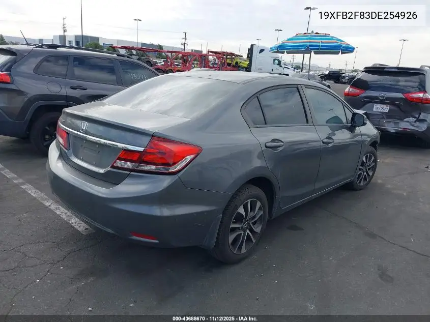 19XFB2F83DE254926 2013 Honda Civic Ex