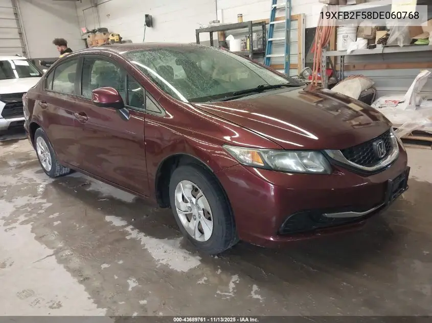 19XFB2F58DE060768 2013 Honda Civic Lx