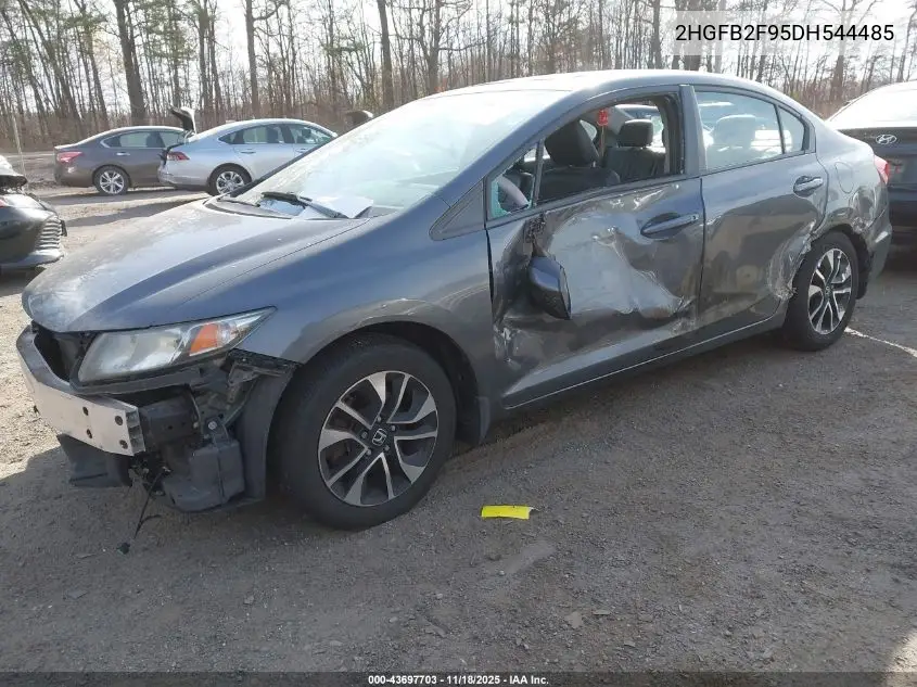 2HGFB2F95DH544485 2013 Honda Civic Ex-L