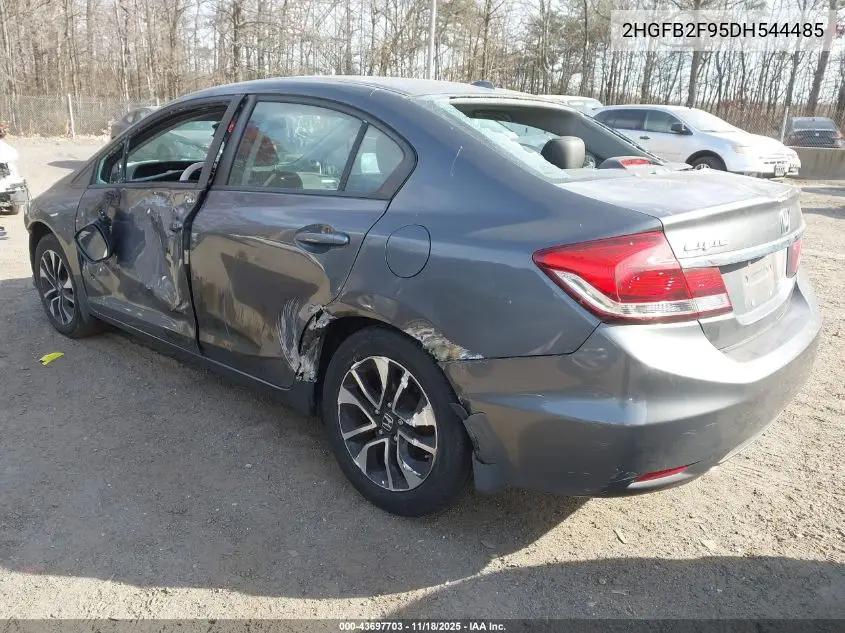2HGFB2F95DH544485 2013 Honda Civic Ex-L