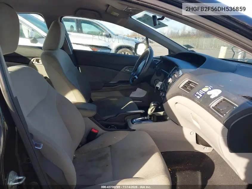 2HGFB2F56DH536859 2013 Honda Civic Lx
