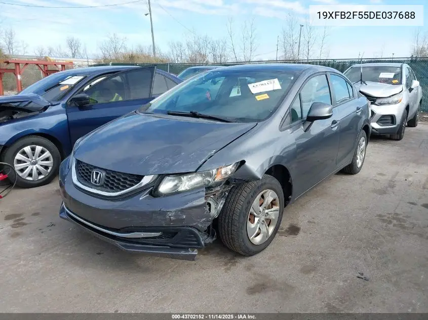 19XFB2F55DE037688 2013 Honda Civic Lx