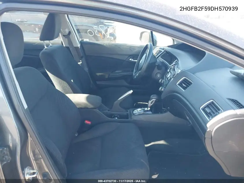 2HGFB2F59DH570939 2013 Honda Civic Lx