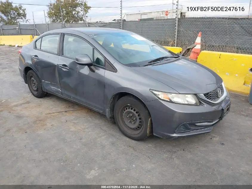 19XFB2F50DE247616 2013 Honda Civic Lx