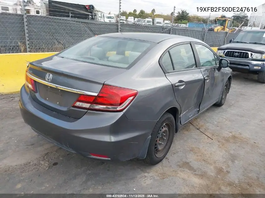 19XFB2F50DE247616 2013 Honda Civic Lx