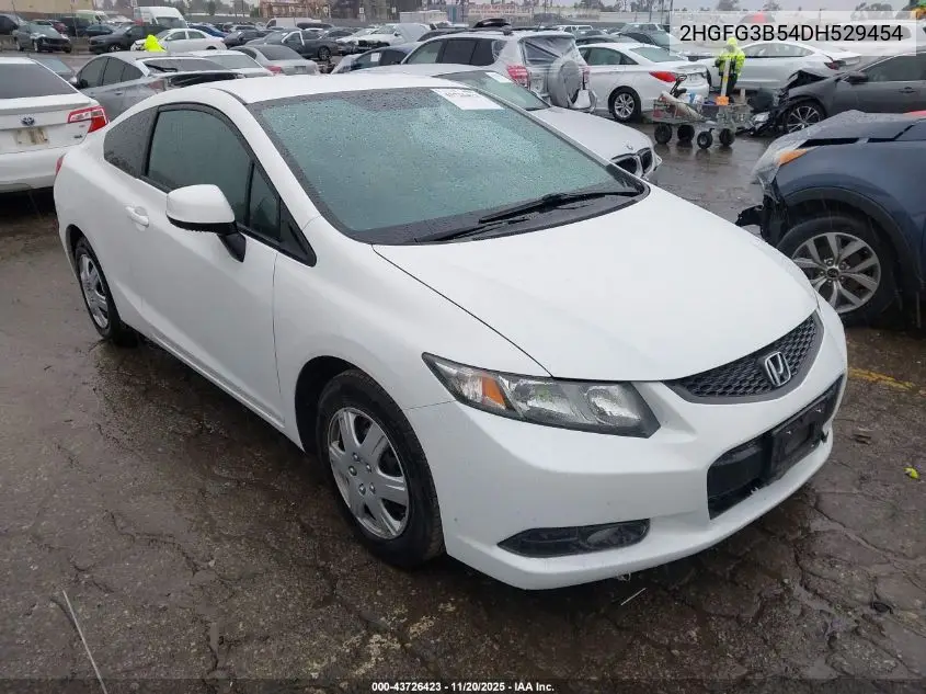 2HGFG3B54DH529454 2013 Honda Civic Lx