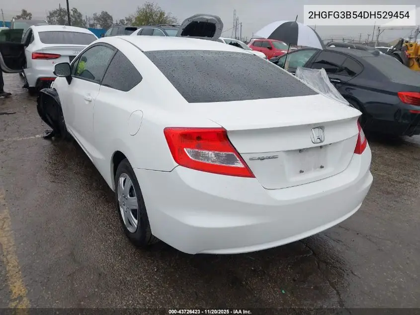 2HGFG3B54DH529454 2013 Honda Civic Lx