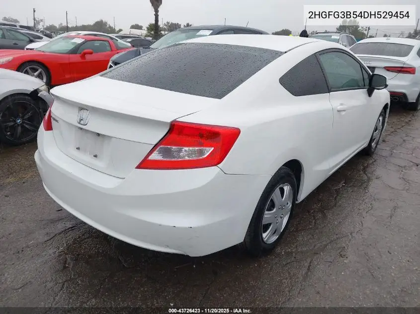 2HGFG3B54DH529454 2013 Honda Civic Lx