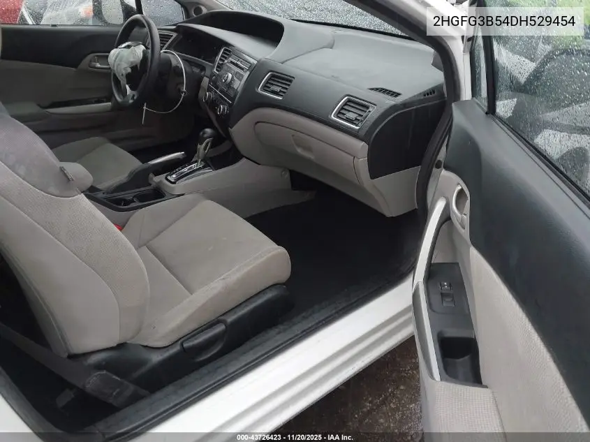 2HGFG3B54DH529454 2013 Honda Civic Lx