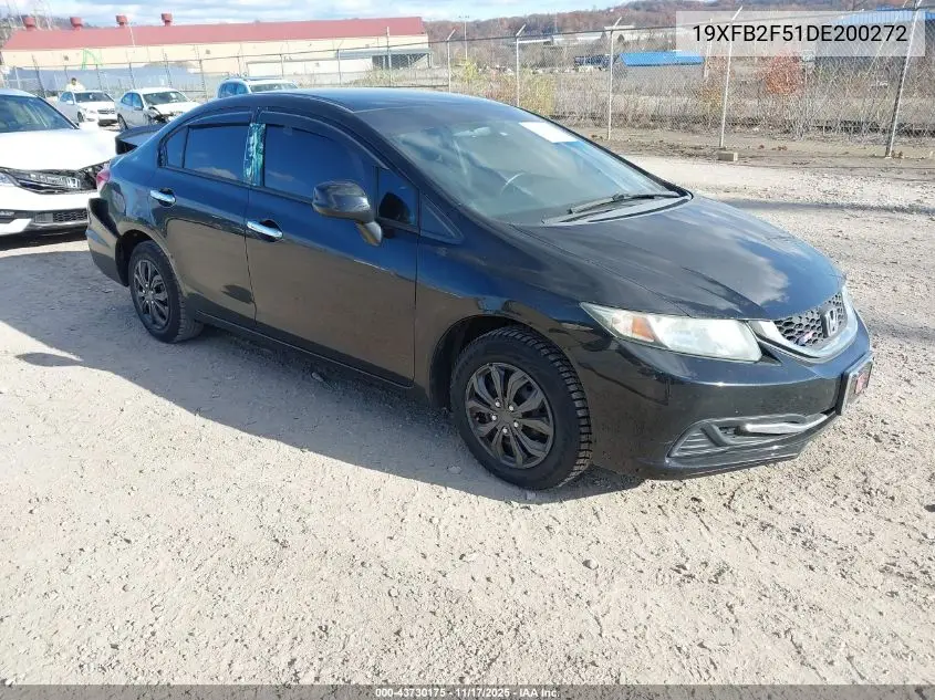 19XFB2F51DE200272 2013 Honda Civic Lx