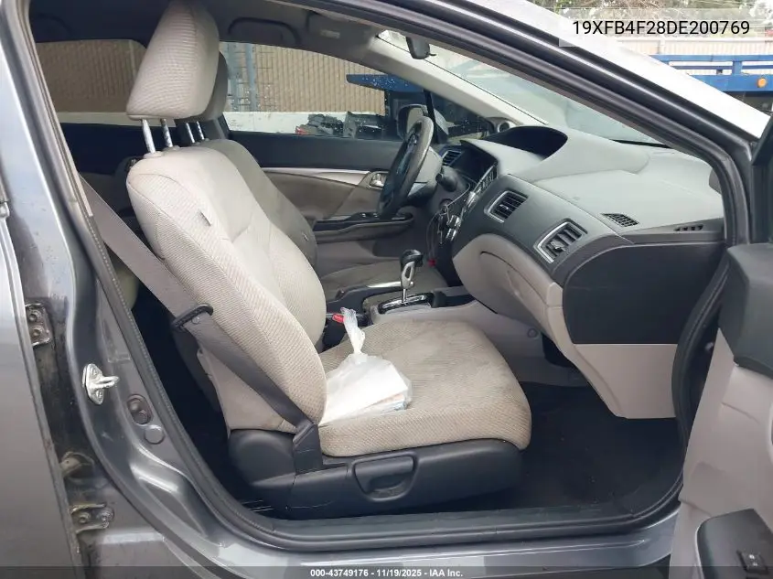 19XFB4F28DE200769 2013 Honda Civic Hybrid