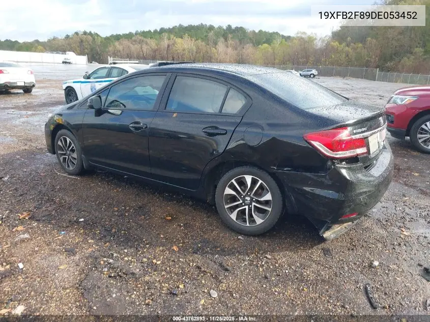 19XFB2F89DE053452 2013 Honda Civic Ex