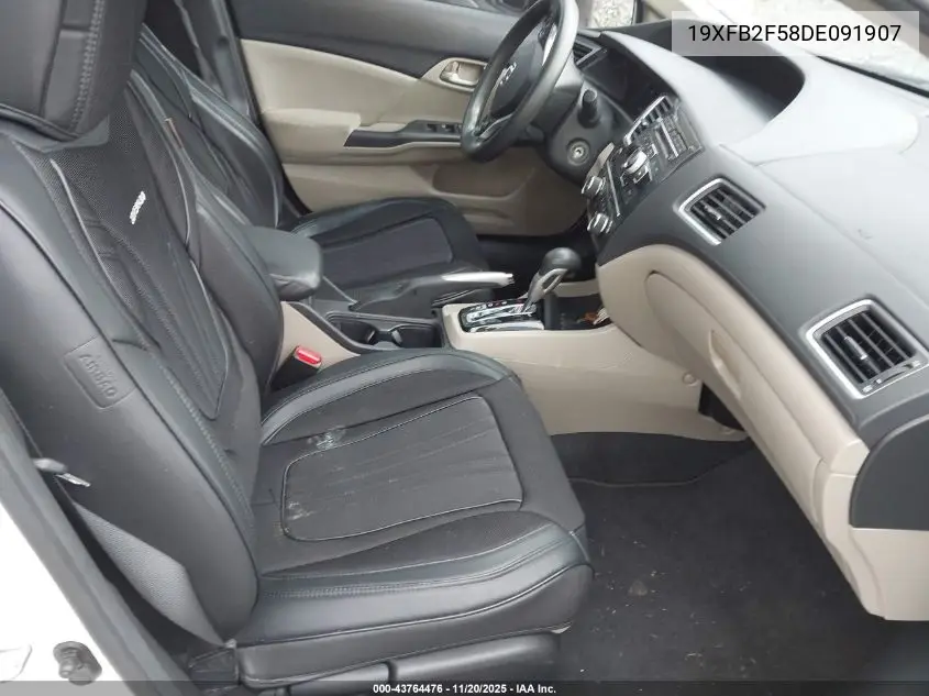 19XFB2F58DE091907 2013 Honda Civic Lx