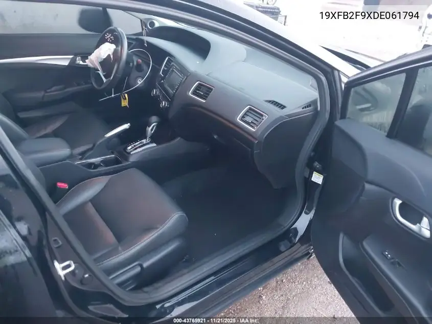 19XFB2F9XDE061794 2013 Honda Civic Ex-L