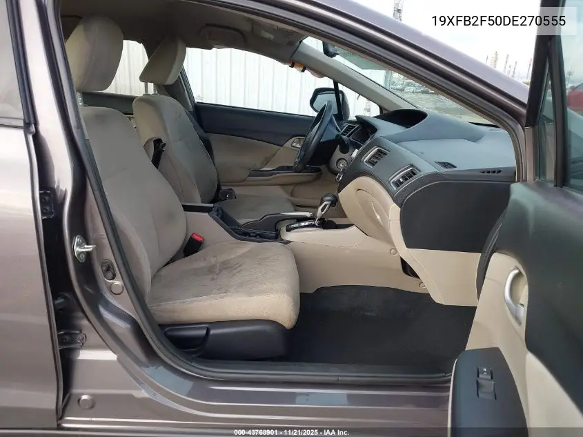 19XFB2F50DE270555 2013 Honda Civic Lx