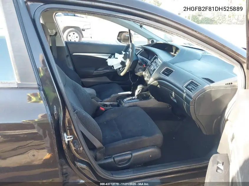 2HGFB2F81DH525889 2013 Honda Civic Ex