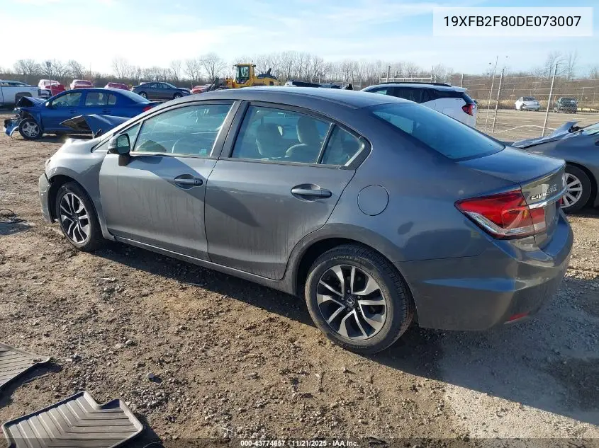 19XFB2F80DE073007 2013 Honda Civic Ex