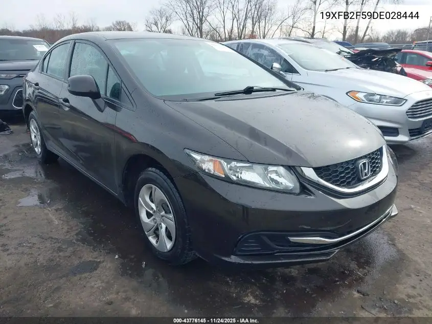 19XFB2F59DE028444 2013 Honda Civic Lx