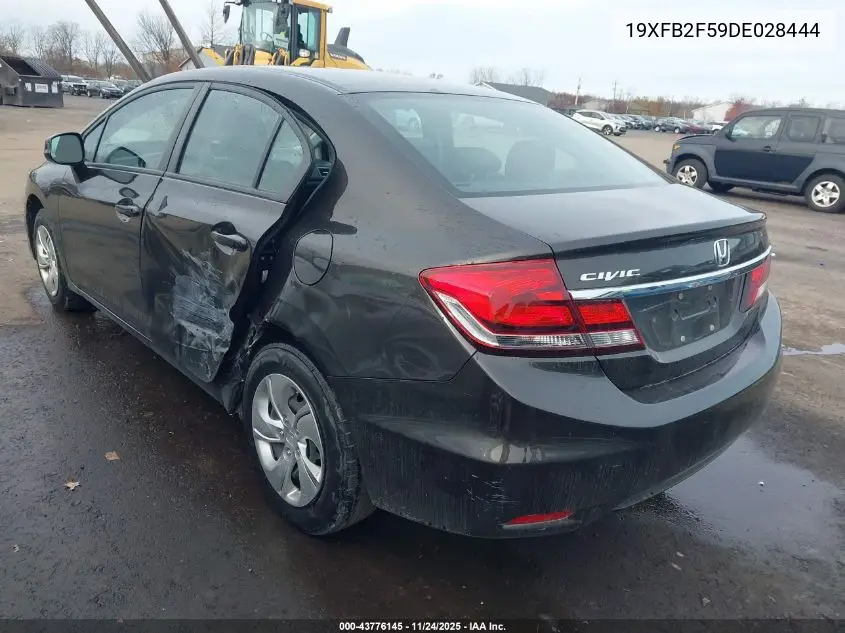 19XFB2F59DE028444 2013 Honda Civic Lx