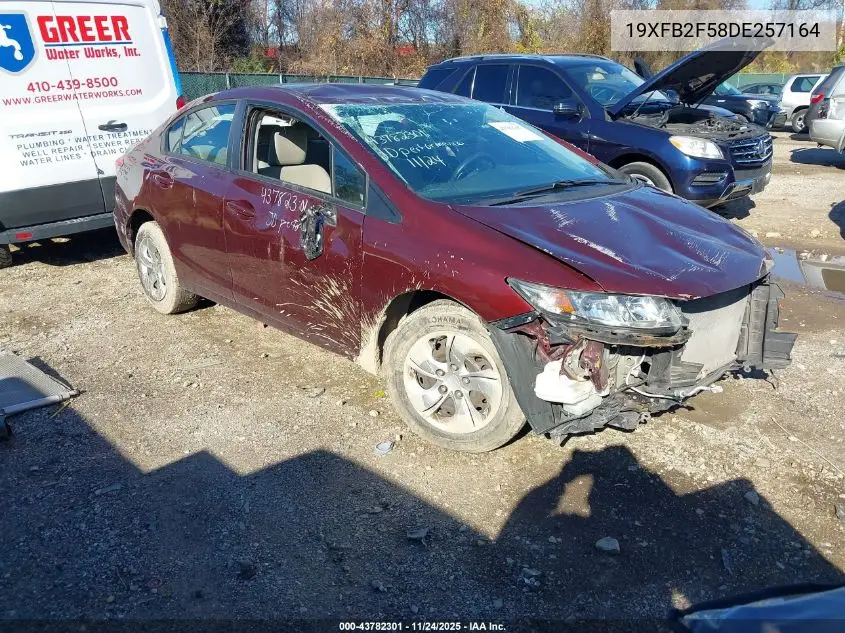 19XFB2F58DE257164 2013 Honda Civic Lx