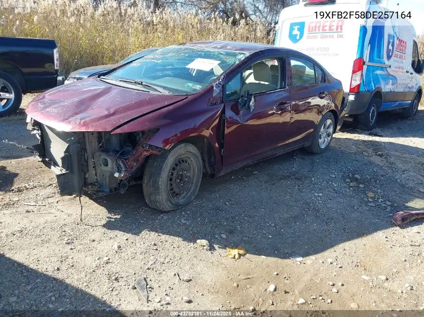 19XFB2F58DE257164 2013 Honda Civic Lx