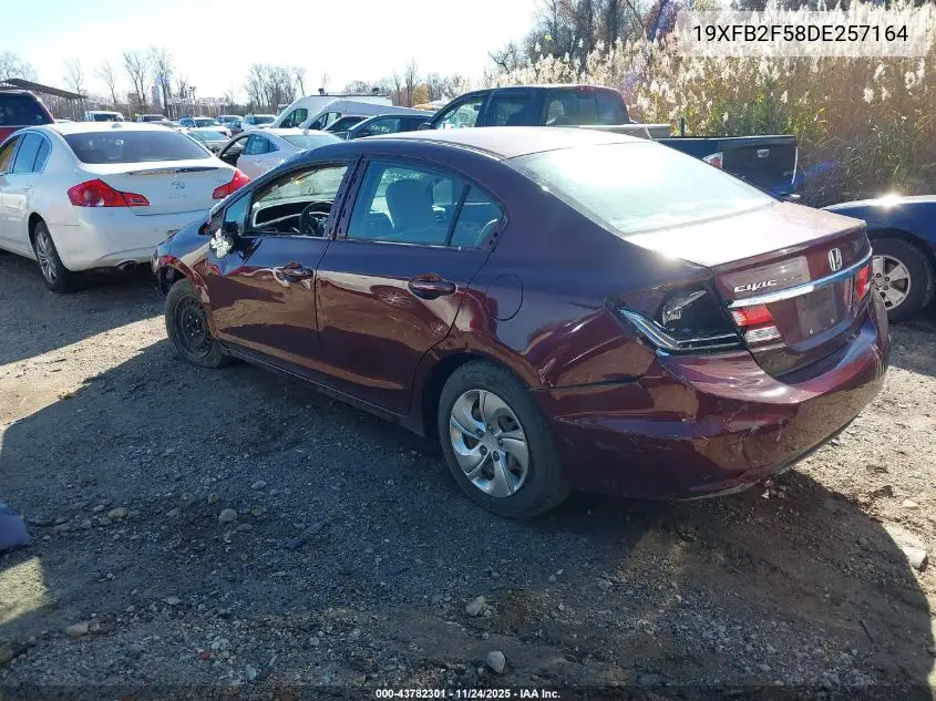 19XFB2F58DE257164 2013 Honda Civic Lx