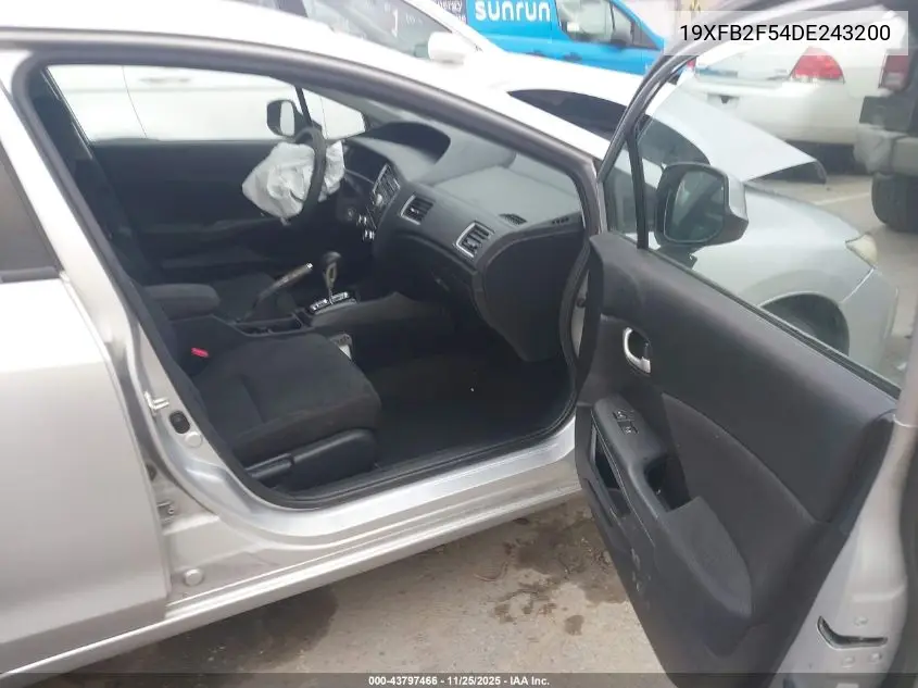 19XFB2F54DE243200 2013 Honda Civic Lx
