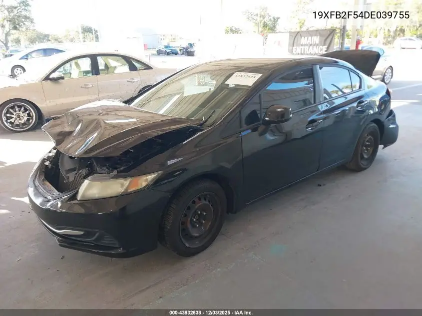 19XFB2F54DE039755 2013 Honda Civic Lx