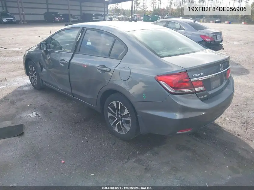 19XFB2F84DE056906 2013 Honda Civic Ex